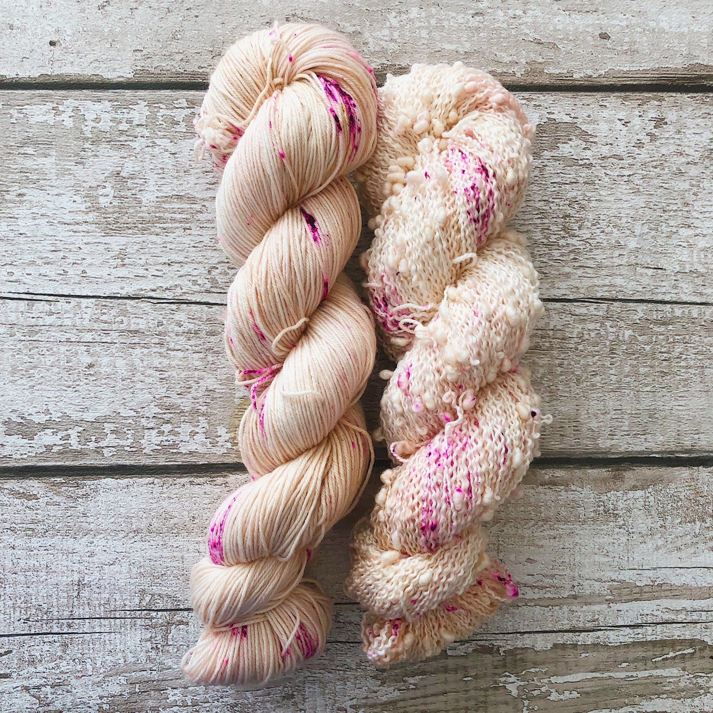 Hand Dyed Yarn 4ply Slub Most Ardently