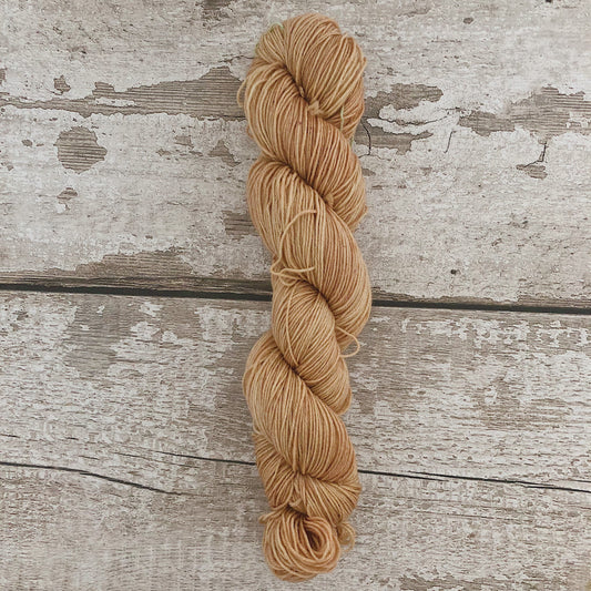 Hand Dyed Yarn 4ply Merino Nylon Copperline