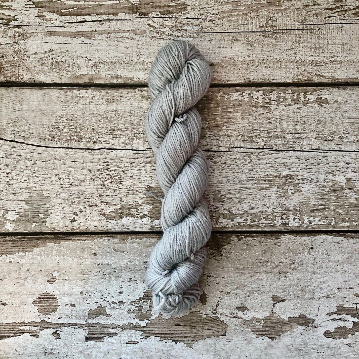 Hand Dyed Yarn Worsted Chainmail